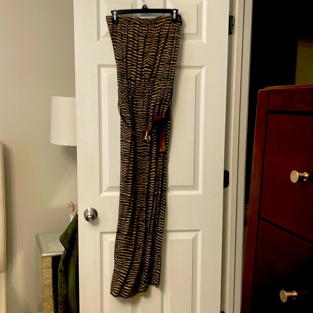 Michael Kors strapless maxi dress size small